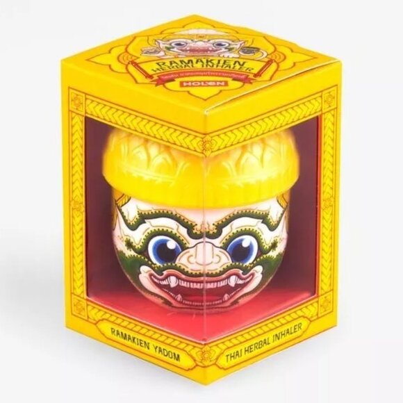 Thai Herbal Inhaler (Yadom) Aromatherapy - Ramakien Hanuman Jasmine (White) - Picture 1 of 5